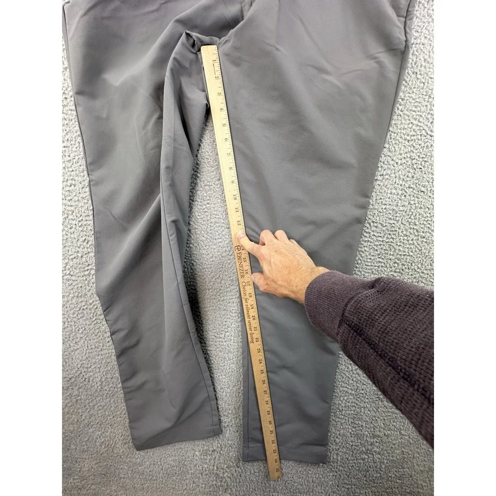 Banana Republic Pants Mens 40x34 Gray Flat Front Pant Slim Fit Wicking NWT